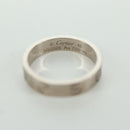 CARTIER Love Ring Ring 750 White Gold Auth am11120SM-6