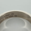 CARTIER Love Ring Ring 750 White Gold Auth am11120SM-7