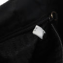 PRADA Tote Bag Nylon Black Silver Auth am11121-12