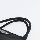 PRADA Tote Bag Nylon Black Silver Auth am11121-8