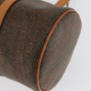 ETRO Paisley Papillon Hand Bag PVC Bordeaux Auth am11132-14