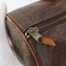 ETRO Paisley Papillon Hand Bag PVC Bordeaux Auth am11132-10