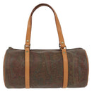 ETRO Paisley Papillon Hand Bag PVC Bordeaux Auth am11132-13