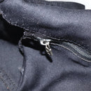 FENDI Mamma Baguette Shoulder Bag Nylon Black Silver Auth am11133-20