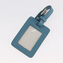 BALLY Shoulder Bag Canvas Baby Blue Silver Auth am11137A-27