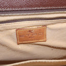 ETRO Paisley Hand Bag PVC Bordeaux Gold Auth am11139-17