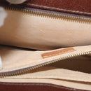 ETRO Paisley Hand Bag PVC Bordeaux Gold Auth am11139-22