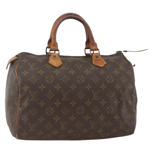 LOUIS VUITTON Monogram Speedy 30 Hand Bag Vintage M41526 LV Auth am11140