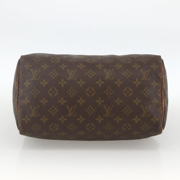 LOUIS VUITTON Monogram Speedy 30 Hand Bag Vintage M41526 LV Auth am11140