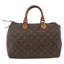 LOUIS VUITTON Monogram Speedy 30 Hand Bag Vintage M41526 LV Auth am11140-3