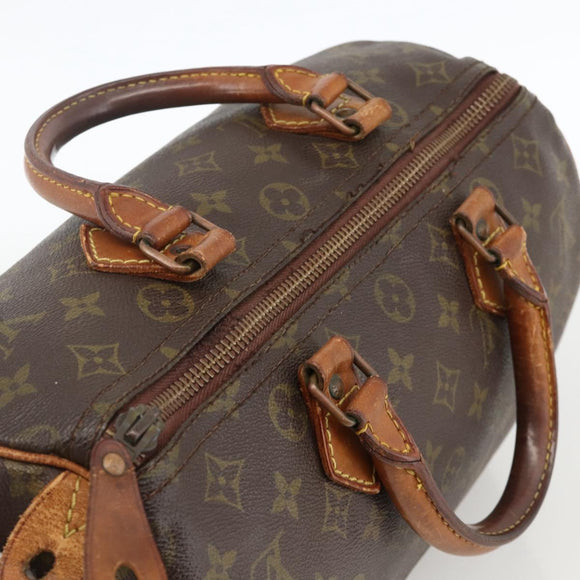 LOUIS VUITTON Monogram Speedy 30 Hand Bag Vintage M41526 LV Auth am11140
