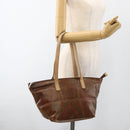 ETRO Paisley Tote Bag PVC Bordeaux Silver Auth am11145-25