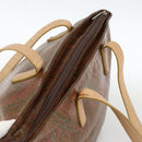 ETRO Paisley Tote Bag PVC Bordeaux Silver Auth am11145-6