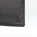 GUCCI GG Marmont Long Wallet Leather Black Gold 459133 Auth am11147A-8