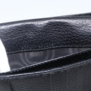 GUCCI GG Marmont Long Wallet Leather Black Gold 459133 Auth am11147A-12