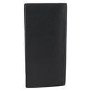 GUCCI GG Marmont Long Wallet Leather Black Gold 459133 Auth am11147A-2