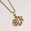 Christian Dior Necklace metal Gold Auth am11150V-3
