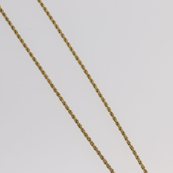 Christian Dior Necklace metal Gold Auth am11150V