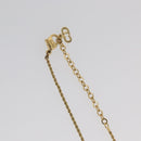 Christian Dior Necklace metal Gold Auth am11150V-8