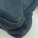 BALENCIAGA The Town Hand Bag Leather 2way Blue 240579 Auth am11151V-19