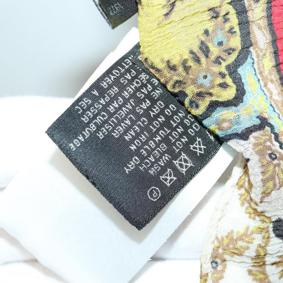 ETRO Large Format Scarf Silk Multicolor Auth am11161A