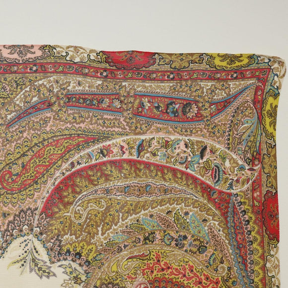 ETRO Large Format Scarf Silk Multicolor Auth am11161A