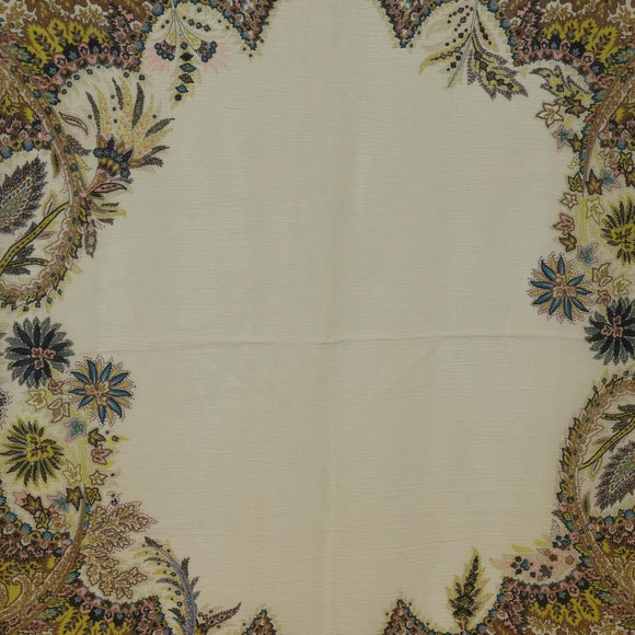 ETRO Large Format Scarf Silk Multicolor Auth am11161A