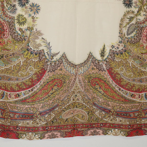 ETRO Large Format Scarf Silk Multicolor Auth am11161A