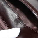 FENDI Zucca Canvas Long Wallet Black Brown Auth am11162A-12