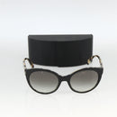 PRADA Leopard Sunglasses Plastic Black Auth am11163A-12