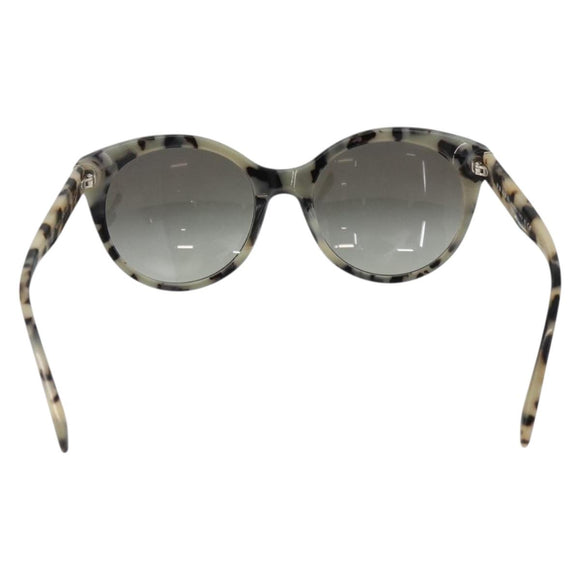 PRADA Leopard Sunglasses Plastic Black Auth am11163A