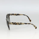 PRADA Leopard Sunglasses Plastic Black Auth am11163A-5