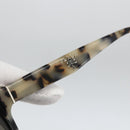 PRADA Leopard Sunglasses Plastic Black Auth am11163A-6