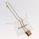 BALENCIAGA Necklace metal Gold Auth am11164V-12
