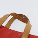 LOUIS VUITTON Monogram Vernis Reade PM Hand Bag Red Rouge M91088 Auth am11167A-8