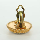 CHANEL COCO Mark Earring metal Gold CC Auth am11179M-9