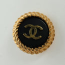 CHANEL COCO Mark Earring metal Gold CC Auth am11179M-4