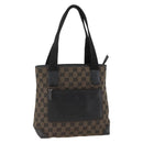 GUCCI GG Canvas Tote Bag Black Silver 019 0402 1705 Auth am11183A-1