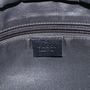 GUCCI GG Canvas Tote Bag Black Silver 019 0402 1705 Auth am11183A-20