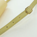 BALLY BALLY Logo Limited To 30 Items Bag Leather Gold Yellow Auth am11184SM-8