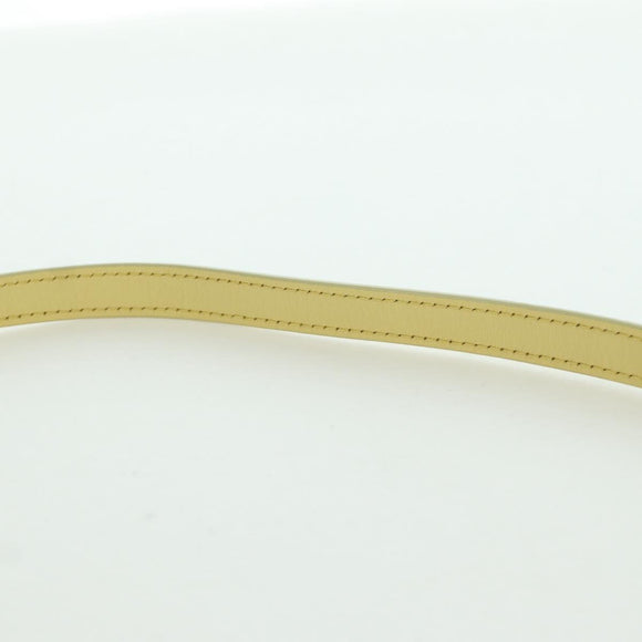 BALLY BALLY Logo Limited To 30 Items Bag Leather Gold Yellow Auth am11184SM