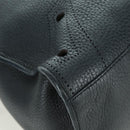 BALENCIAGA Blackout City Hand Bag Leather 2way Black Silver 443514 am11187SAM-9