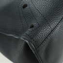 BALENCIAGA Blackout City Hand Bag Leather 2way Black Silver 443514 am11187SAM-17