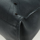 BALENCIAGA Blackout City Hand Bag Leather 2way Black Silver 443514 am11187SAM-18
