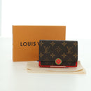 LOUIS VUITTON Monogram Portefeuille Flore Compact Wallet M64587 LV Auth am11190M-12