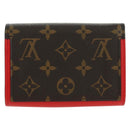 LOUIS VUITTON Monogram Portefeuille Flore Compact Wallet M64587 LV Auth am11190M-2