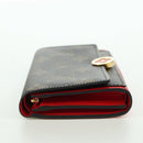 LOUIS VUITTON Monogram Portefeuille Flore Compact Wallet M64587 LV Auth am11190M-3
