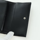 FENDI Zucchino Canvas Trifold Wallet Black Auth am11191V-20