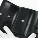 FENDI Zucchino Canvas Trifold Wallet Black Auth am11191V-9