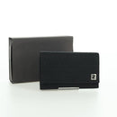 FENDI Zucchino Canvas Trifold Wallet Black Auth am11191V-12